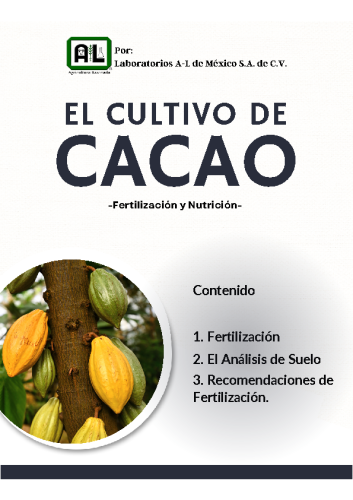 El Cultivo de CACAO