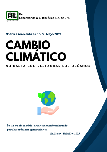 CAMBIO CLIMÁTICO. NO BASTA CON RESTAURAR LOS OCÉANOS. 5