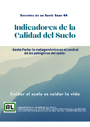 44.INDICADORES. LA METAGENÓMICA